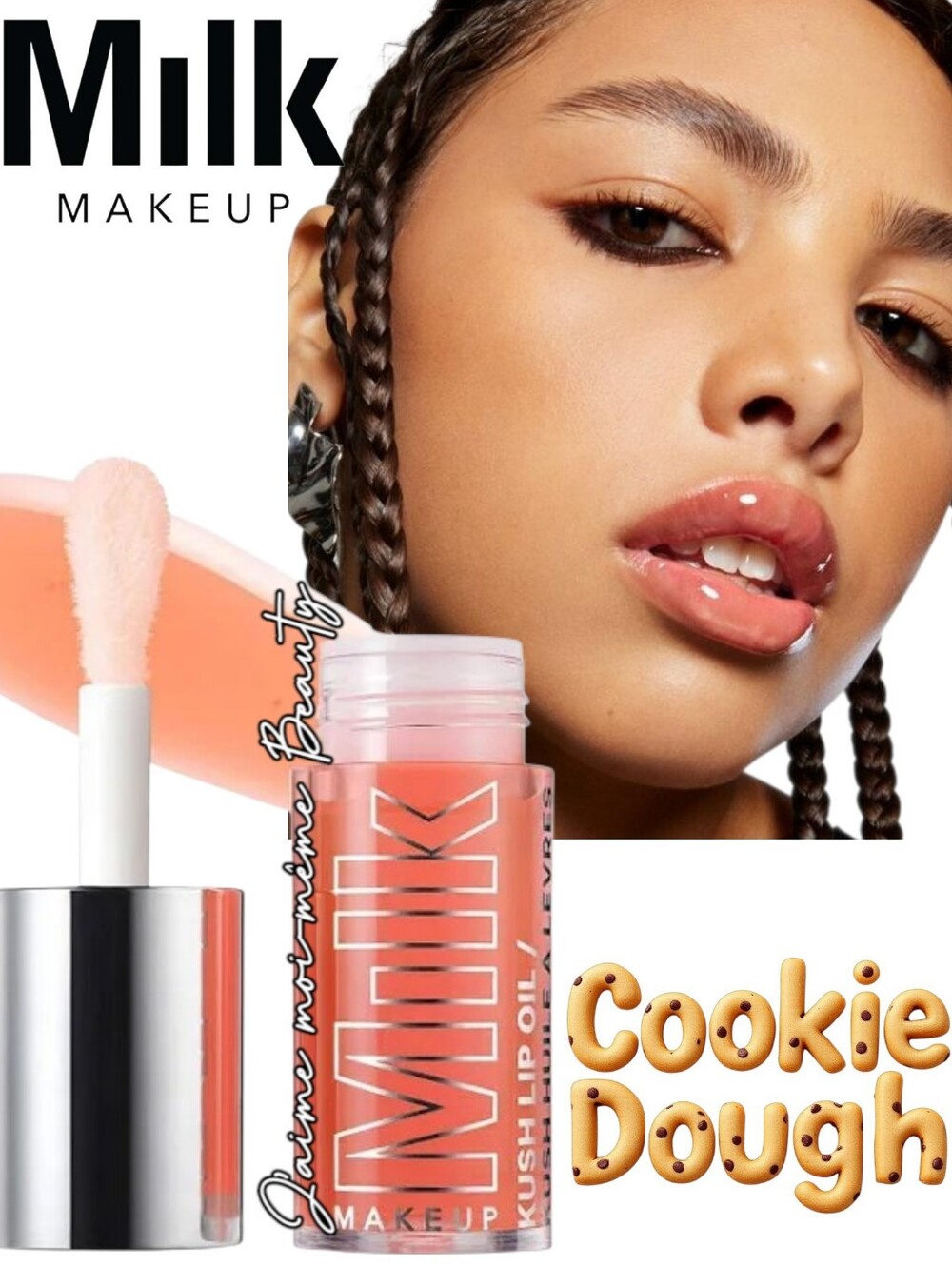 Milk Makeup Kush Lip Oil - Cookie Dough - Hydrating And Lip Pumping - New